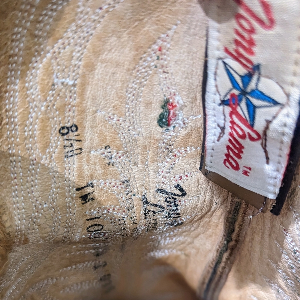Tony Lama Western Boots 8.5 - Picture 8 of 8